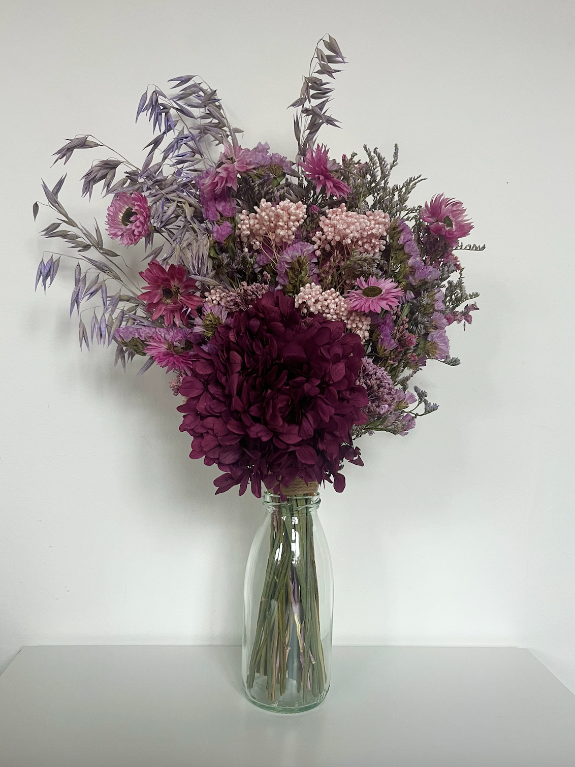 Plum Purple Hydrangea Posy