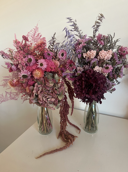 Plum Purple Hydrangea Posy