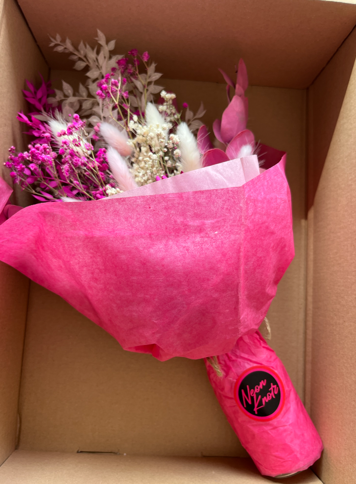 Fuchsia Hydrangea Posy