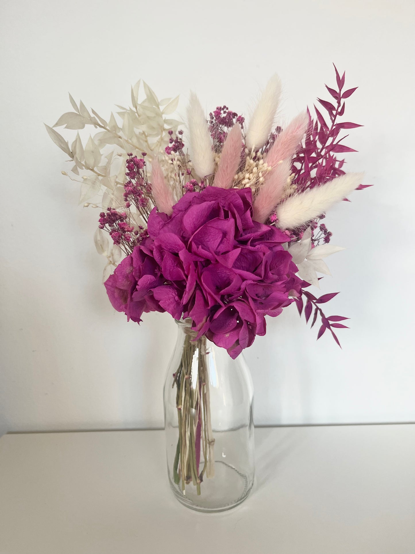 Fuchsia Hydrangea Posy