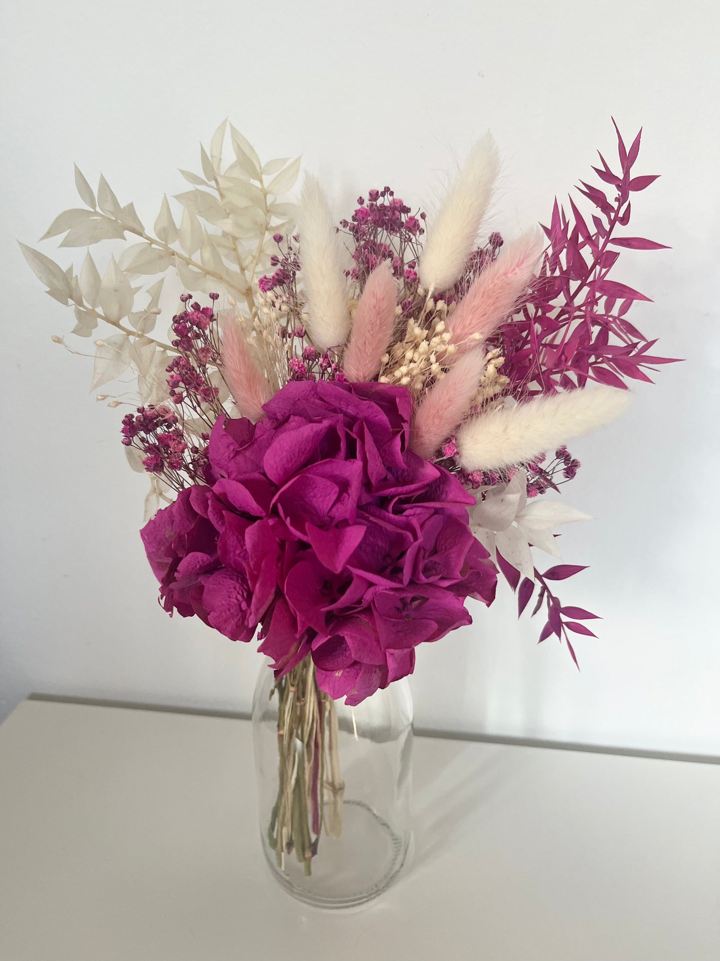 Fuchsia Hydrangea Posy